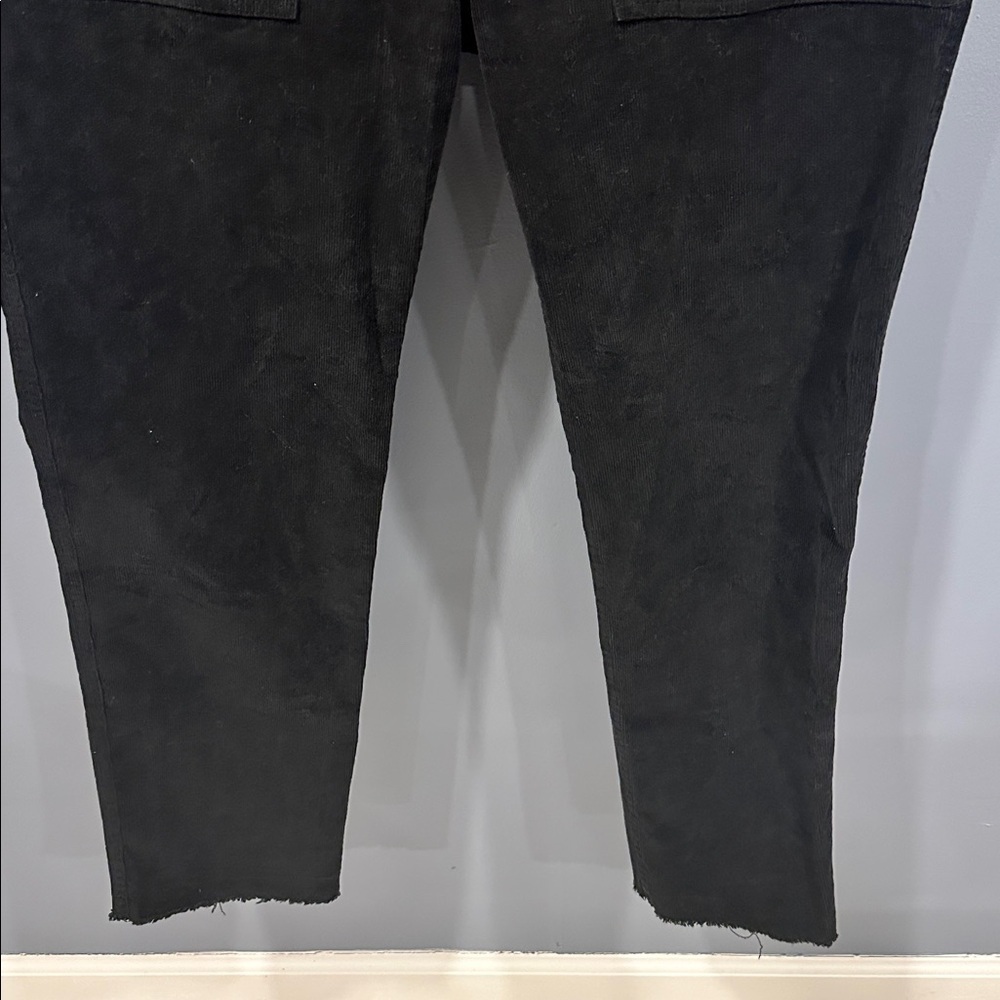 NILI LOTAN Jenna cropped cotton-blend corduroy slim-leg pants - Picture 5 of 12